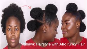 In this article, we will be sharing with you the mohawk short hairstyles for black women which you can. How To Do Mohawk Hairstyle On Short 4c Natural Hair Youtube