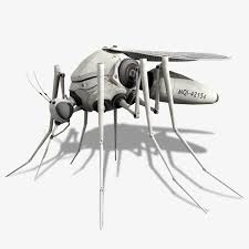 3d Robotic Mosquito Model Mosquito Robots Concept Robot