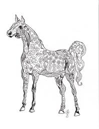 Encourage children to color by providing lots of access to coloring pages and crayons. Make It Easy Crafts Free Printable Horse Coloring Page 3