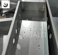 Fabrication de pièces métalliques convexes en acier galvanisé de précision  mécanique de poinçonnage CNC Hualei