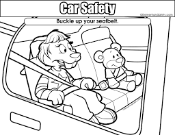 Cars to print and color. Elementary Safety