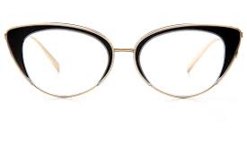 Clara Crystal And Black 18k Titanium Asian Fit Glasses Asian Glasses Glasses