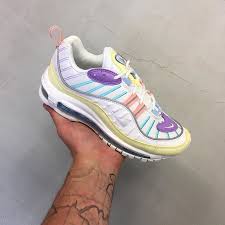 Easter Look Familiar This Air Max 98 Colourway Is Inspired By The 2018 Nike Easter Egg Pack Which Featured The Air Nikeairm Air Max Nike Air Max Nike