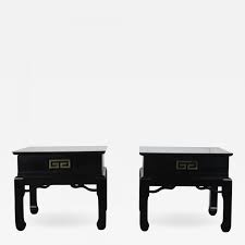 It is made of durable and attractive rosewood. Pair Of Asian Style End Table