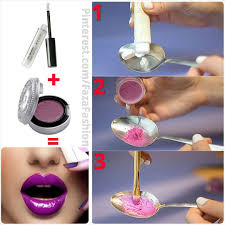 How To Make A Custom Lip Gloss Color Mix Clear Lip Gloss Or Vaseline With Loose Eyeshadow Pigments Then Sw Diy Lip Gloss Diy Lips Homemade Beauty Products