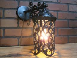 Herwig #218 cast iron victorian hanging light. Outdoor Wall Sconces Insteading
