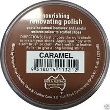 Details About Waproo Caramel Shoe Polish Cream Renovating Polish Top Quility