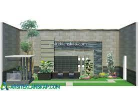 Meski demikian, cara membuat denah rumah sederhana dapat dipelajari dan dipraktekkan dengan mudah. Sketsa Desain Taman 3d Arsitek Rumah Minimalis Pertamanan Belakang Rumah