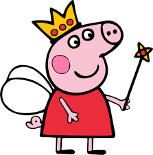 Peppa Pig Fairy The Craft Chop Peppa Pig Painting Peppa Pig Drawing Pig Painting