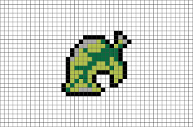 Animal Crossing New Leaf Pixel Art Animal Crossing Leaf Pixel Art Pixel Art Pattern