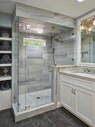 Whether you're looking for bathroom remodeling ideas or bathroom pictures to help you update your dated space, start with these inspiring ideas for master bathrooms, guest bathrooms, and powder rooms. Hgtv Features This Master Bathroom With Glass And Lena White Marble Shower Gray Small Master Bathroom Bathroom Remodel Designs Small Bathroom Remodel Designs