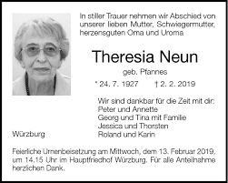 Traueranzeigen Mainpost De Trauer Traueranzeigen Beisetzung