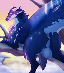 Mythical wolf dragon hybrid