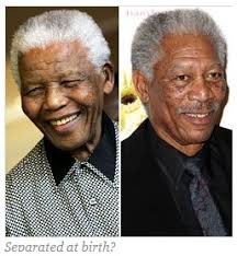 Morgan Freeman and Nelson Mandela—Are their Charts Alike?