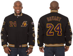 Kobe bryant, el segundo, ca. Kobe Bryant Lakers Commemorative Retirement Jackets Sportfits Com