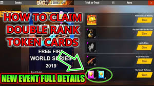 There are many garena free fire hack and modifications out there that can help you get this currency for free. Free Fire How To Get Double Rank Token Tricks Tamil Tgb Youtube