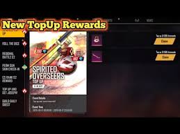 Players freely choose their starting point with their parachute, and aim to stay in the safe zone for as long as possible. New Spirited Overseers Top Up Rewards In Garena Free Fire Today New Event Today Garena Free Fire Youtube