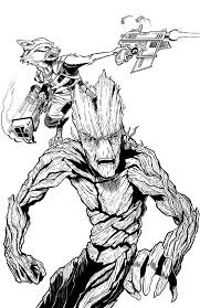 Groot is a fictional character appearing in american comic books published by marvel comics. 4k Wallpaper Baby Groot Guardians Of The Galaxy Coloring Pages