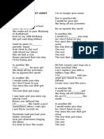 A love driven through a dozen states. B1 5 The One That Got Away Lyrics Pdf Entertainment General