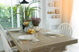 Home › furniture › dining room furniture › dining chairs › provence side chair. Dining Table Setting At Provence Style Stock Photo Picture And Royalty Free Image Image 93749117