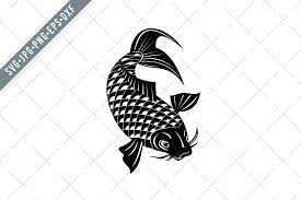 Download Koi Jinli Nishikigoi Or Carp Svg Pre Designed Illustrator Graphics Creative Market