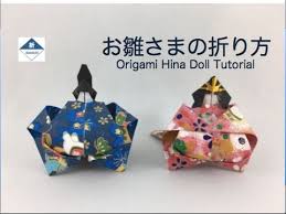 origami maniacs 201 beautiful japanese doll bookmark youtube hina dolls doll tutorial paper crafts origami
