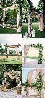 Trending 20 Gorgeous Wedding Ceremony Ideas With Draped Fabric For 2021 Page 2 Of 2 Oh Best Day Ever Outdoor Wedding Decorations Gazebo Wedding Wedding Arches Outdoors