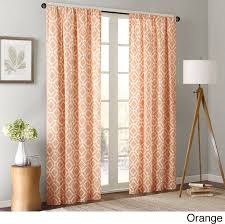 Cream Curtains With Burnt Orange Orange Curtains Panel Curtains Yellow Curtains