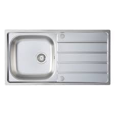 Then, instead of buying a kit, get only the pieces you need, including schedule 40 pvc pipe to cut and fit as needed. Prima Stainless Steel Single Bowl And Drainer Inset Kitchen Sink Cpr024
