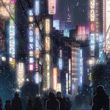Anime Japan Cityscape Ipad Air Wallpaper Cityscape Wallpaper Anime City Anime Scenery