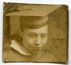 Mable, small vintage African American photo booth photo