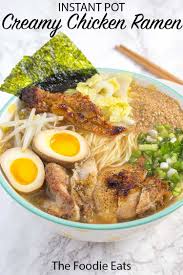 Instant Pot Creamy Chicken Ramen Recipe Creamy Chicken Spicy Ramen Pot Recipes