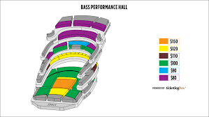 Fort Worth Sold Out Bass Performance Hall Mapa De Asientos