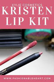 May 28, 2021 · as kristen kish competed on top chef and worked in restaurants, she found herself fighting against perfectionism and searching for a stronger sense of meaning. Fashionable Heart Kylie Cosmetics Lip Kit In Kristen