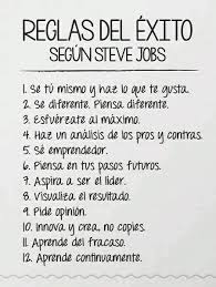 Reglas De El Exito Frases Motivacionales Frases Motivadoras Frases De Exito