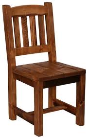 Weathered Pine Side Chair Rustic Kitchen Chairs Wooden Chair Rustic Wood Furniture