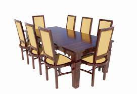 Every item on this page was curated by an elle decor editor. Wooden Dining Table With 8 Chairs With Bamboo Back And Seat Revit Family Cad Blocks Free