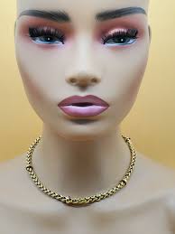 Vintage Ralph Lauren Chunky Gold Tone Chain Necklace