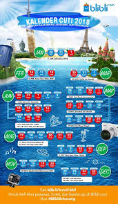 So, artikel kali ini iday nak kongsikan dekat korang senarai hari terbaik untuk korang mohon cuti sepanjang 2018. Download Kalender Liburan 2018 Dan Rencanakan Liburanmu Yuk