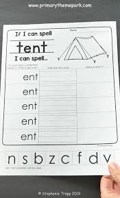 If I Can Spell Word Families Worksheets Video Word Families Phonics Instruction Phonics