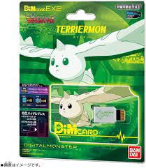 Amazon.com: BANDAI NAMCO Entertainment Dim Card EX2 Digimon Tamers  Terriermon : Toys & Games
