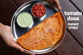Tomato Dosa Recipe Instant Thakkali Dosai Tomato Dosai Recipe Dosa Recipe Recipes Dosa
