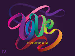 Unity Love Strength Designing Adobe S 2017 Pride Visuals Create Text Logo Design Graphic Design Resources Graphic Design