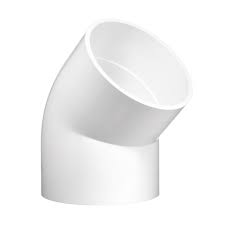 Schedule 40 PVC 45 Degree Slip Elbow - Size : 4"