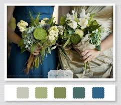 Quick Palette Blue And Olive Olive Green Weddings Green Themed Wedding Blue Themed Wedding