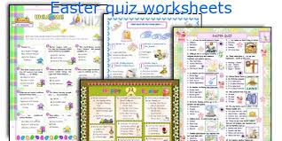 Buzzfeed staff the more wrong answers. Easter Quiz Worksheets