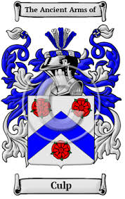 Culp Name Meaning, Family History, Family Crest & Coats of Arms
