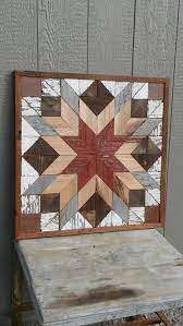 Superb Salvaged Wood Art To Make You Salivate Bored Art Painted Barn Quilts Wood Quilt Block Barn Quilt Designs