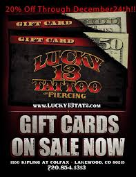 Lucky 13 Tattoo Piercing Home Facebook