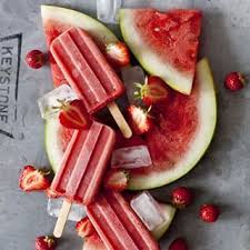 Popsicles Fraise Melon D Eau Emilie Murmure Recette Nourriture Nourriture Delicieuse Recettes De Cuisine